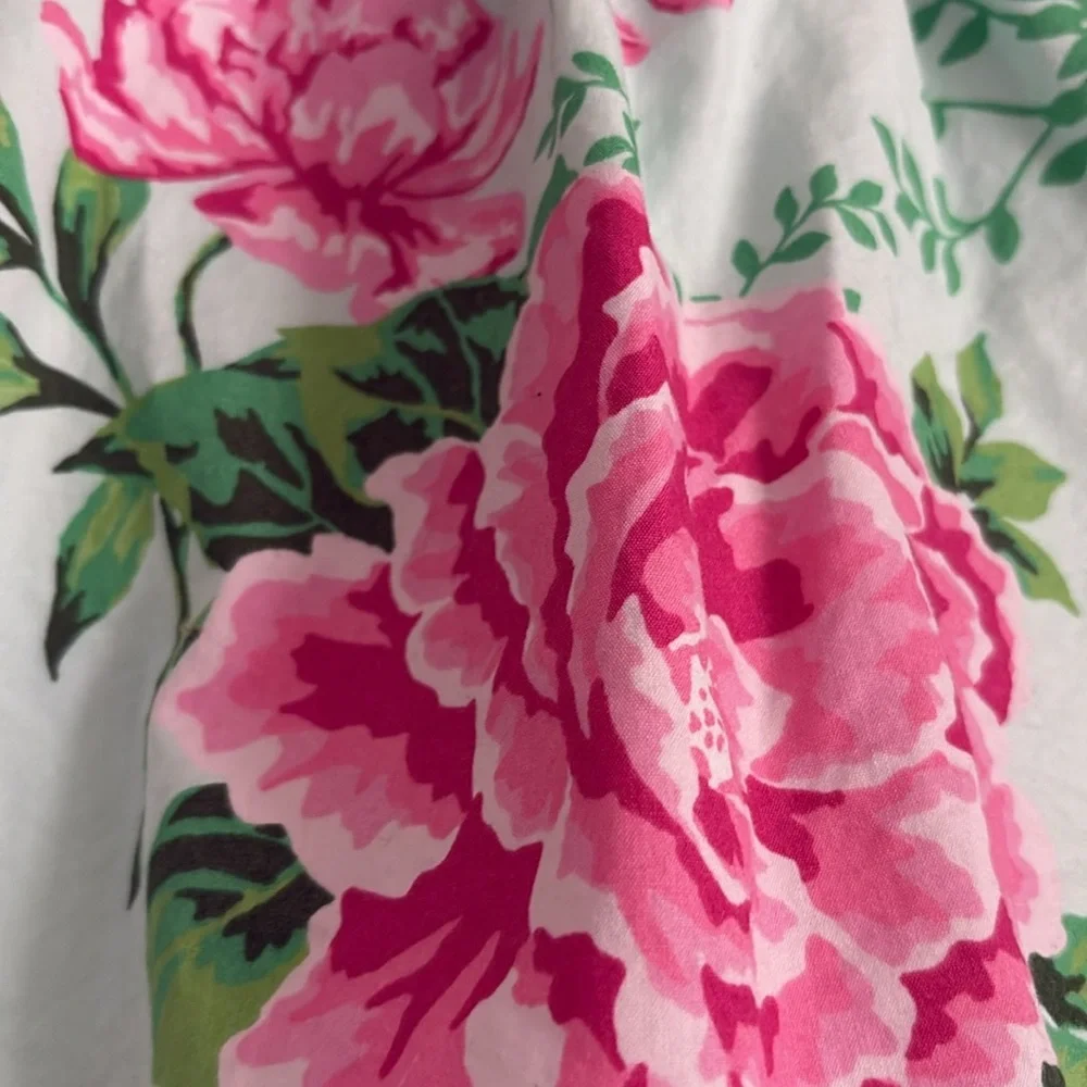 GYMBOREE FLORAL DRESS, 9-12 months